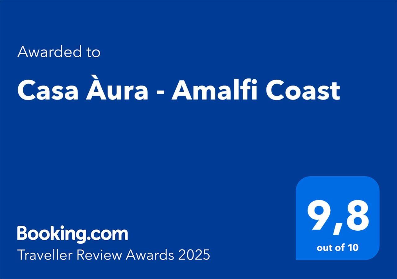 Casa Aura - Amalfi Coast Apartman Maiori Kültér fotó